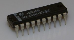 A GAL16V8 programmble device.